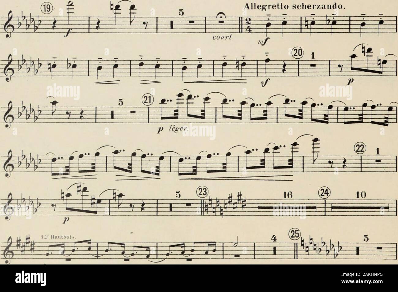 Concertstück pour harpe (ou piano) et orchestre, op39 . pen dehors Allegretto seherzando.. nif i Hpr J. 4787. H. leJLe grande Flute. Listesso (J = J) ^ £* fe * ? *
