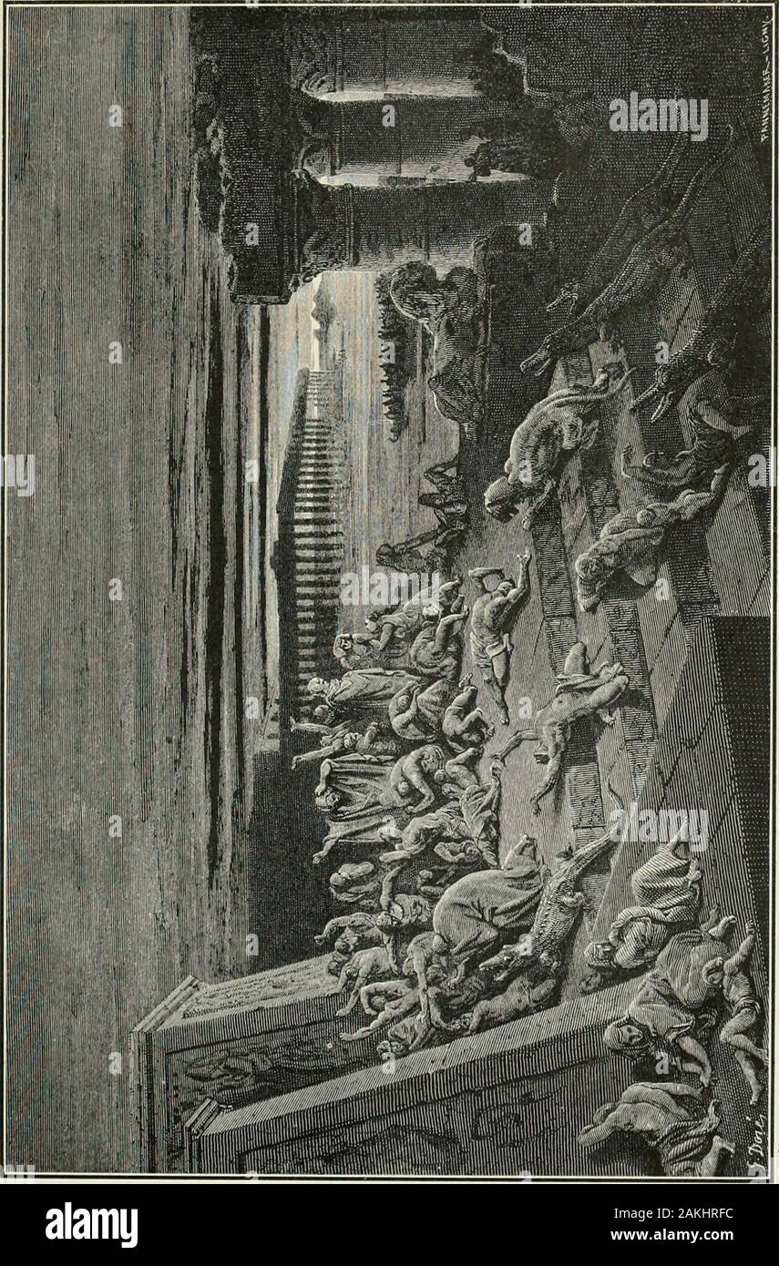 The Bible and its story.. . es stayed the plague; though he said coldly toPharaoh that he knew tliis promise also would bebroken. It was ; and the eightli plague, that of locusts,was sent. Moses gave the Egyptians forewarning ofthis; for it was a visitation whose meaning they un-derstood, a calamity which in all ages has threatenedthe eastern lands. Sometimes swarms of locusts eatup every sign of vegetation, they destroy every seed;and in their wake comes famine. Hence at thisdread threat even Pharaohs own servants begged himto let the Israelites go, crying Knowest thou notyet that Egypt is de Stock Photo