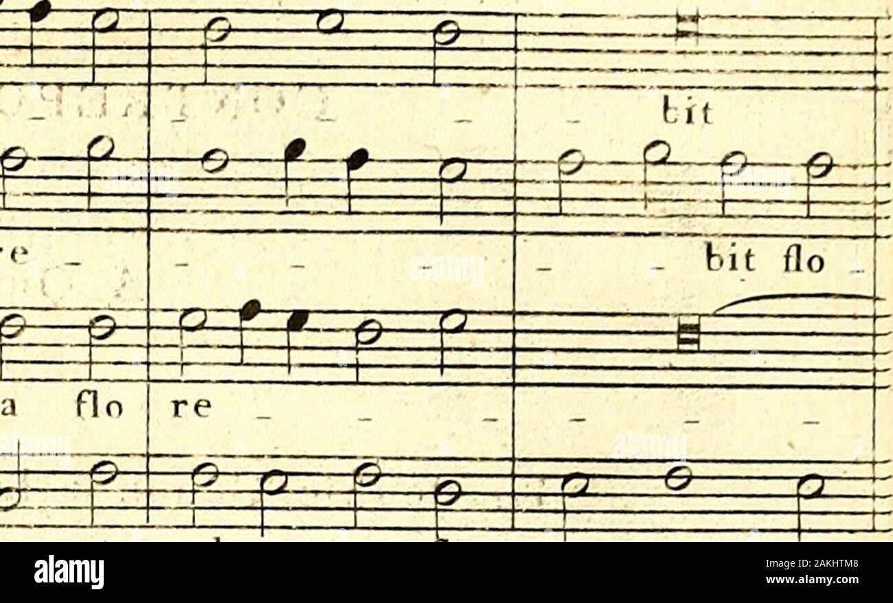 Primizie Di Canto Fermo Chant A Quatrej Cinq Ou Huit Parties I N T R O D U Cti O Nen Double Canon A La Quarte Sup Tieure Su R Je Plain Chairt Z