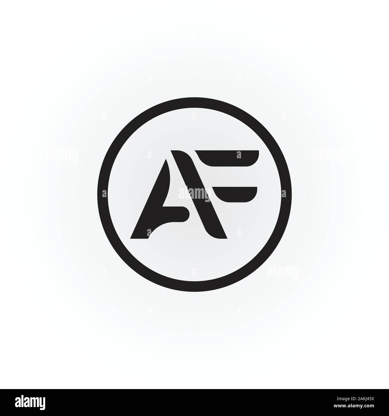 Initial AF Letter Logo With Creative Modern Business Typography Vector Template. Creative Abstract Letter AF Logo Vector. Stock Vector