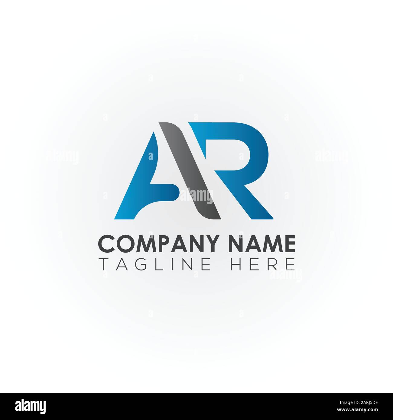 Initial AR Letter Logo With Creative Modern Business Typography Vector Template. Creative Abstract Letter AR Logo Vector. Stock Vector
