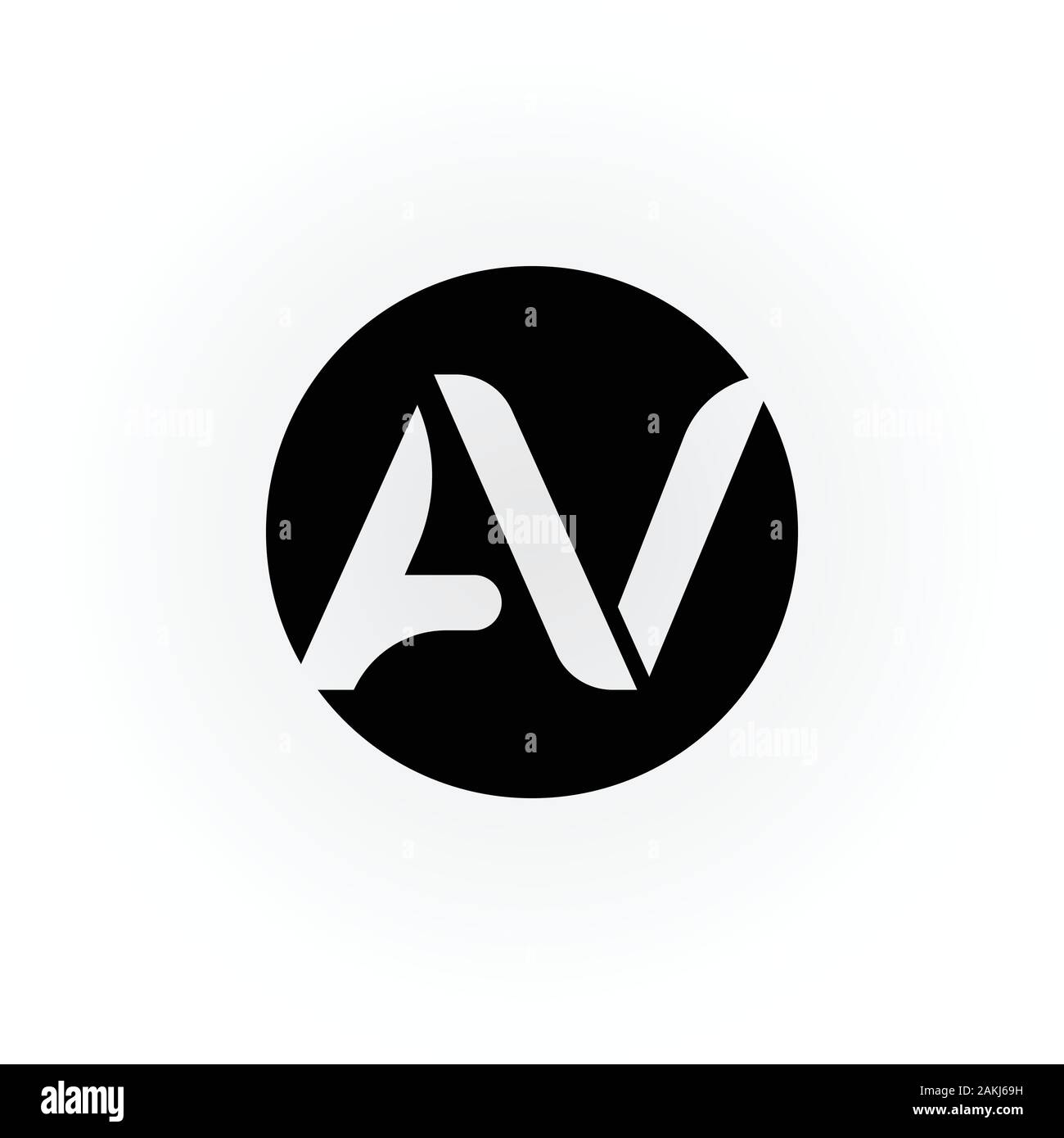 Initial AV Letter Logo With Creative Modern Business Typography Vector Template. Creative Abstract Letter AV Logo Vector. Stock Vector