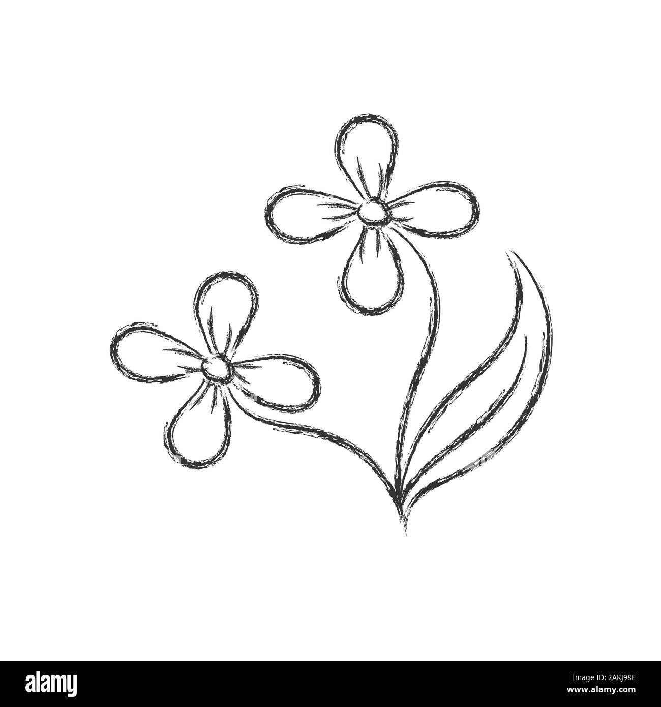 Beautiful new concept Flowers design sketch – Designsketch.in