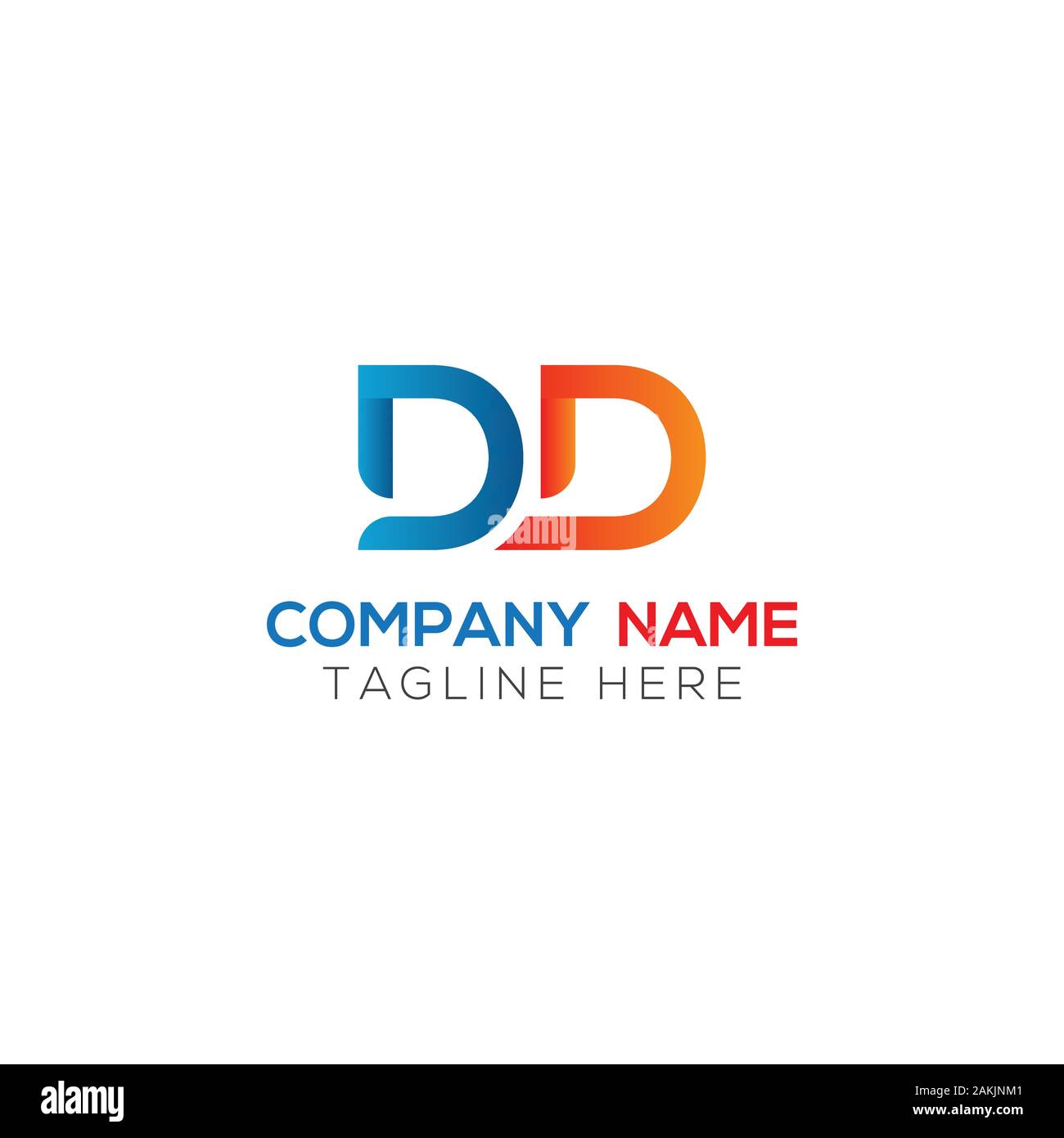 Dd logo design vector vectors hi-res stock photography and images - Alamy