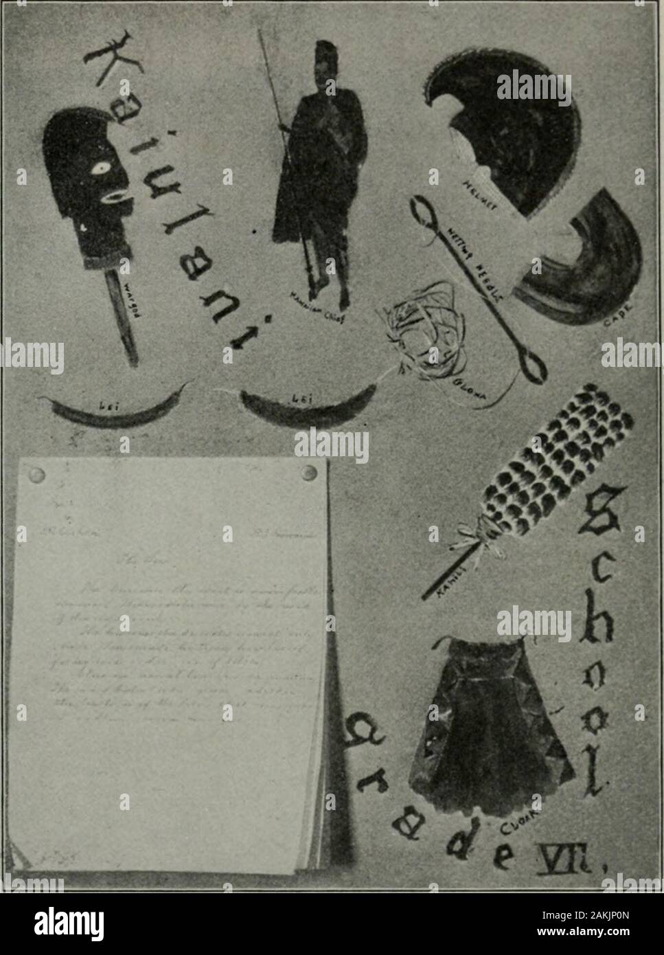 Old time Hawaiians and their work . Kahili 62 OLDTIME HAWAIIANS AND