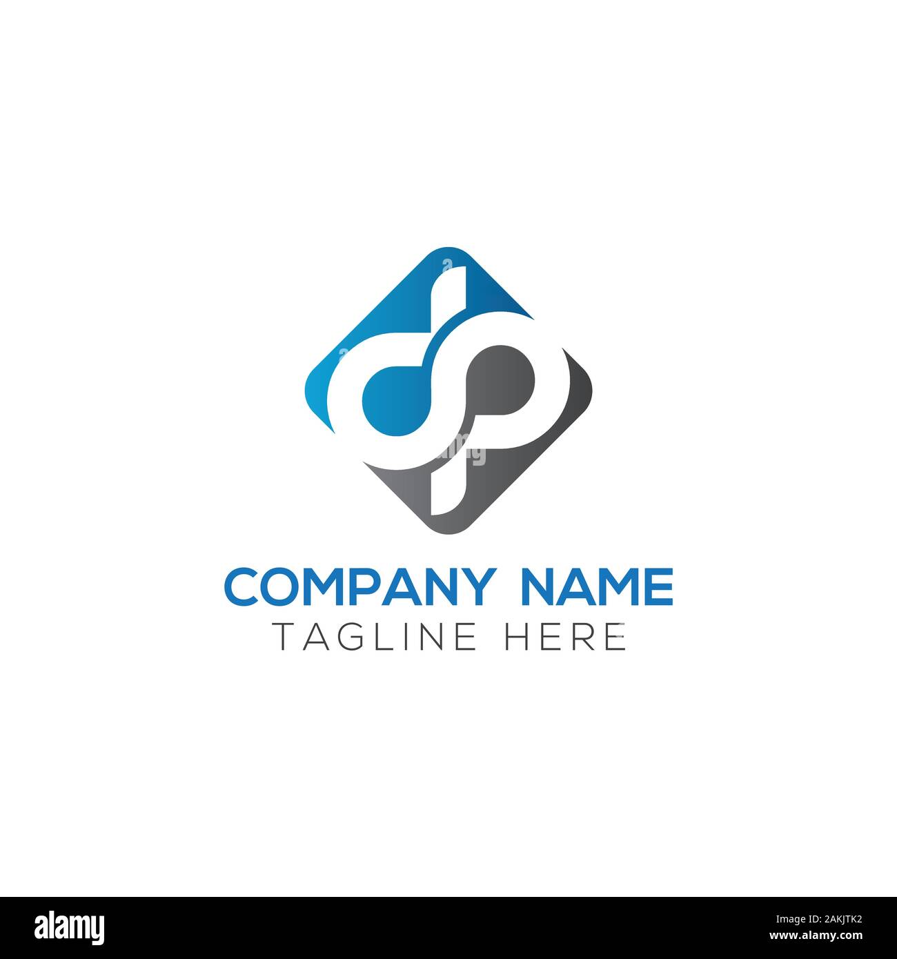 Initial DP Letter Logo With Creative Modern Business Typography Vector Template. Creative Abstract Letter DP Logo Vector. Stock Vector