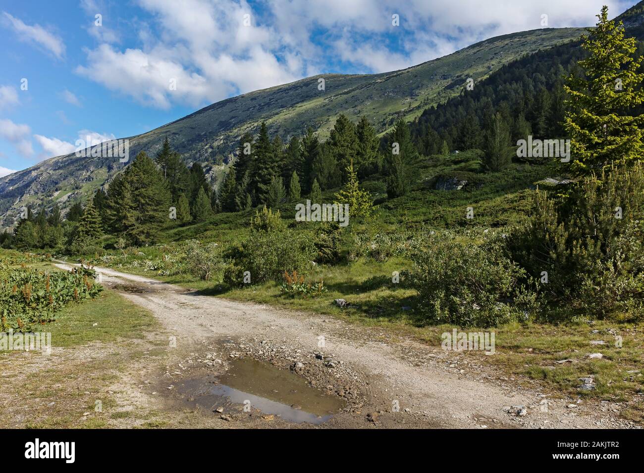 Landscape of area of Tiha Rila (Quiet Rila), Rila mountain, Bulgaria Stock Photo