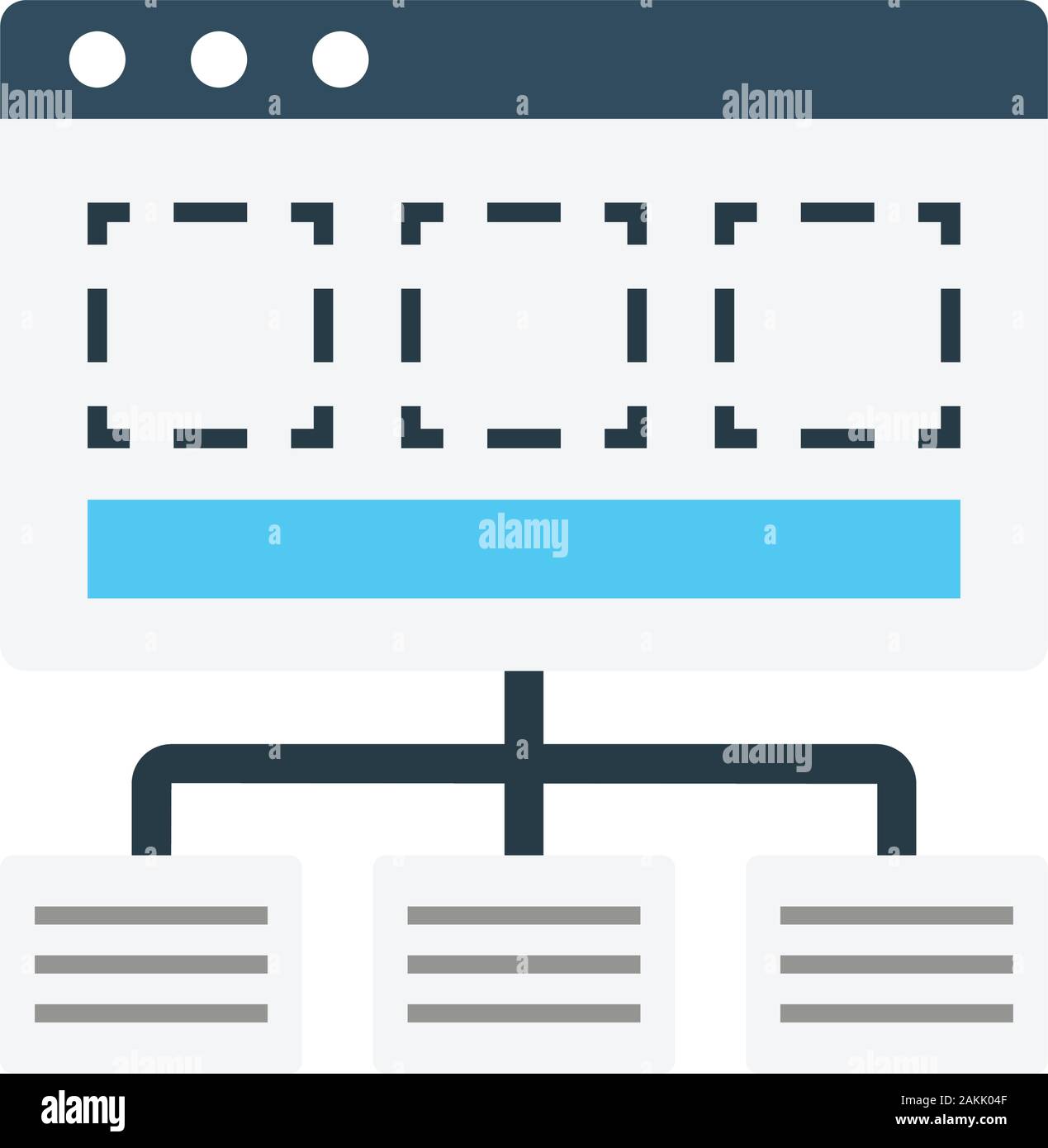 Networking diagram Stock Vector Images - Alamy