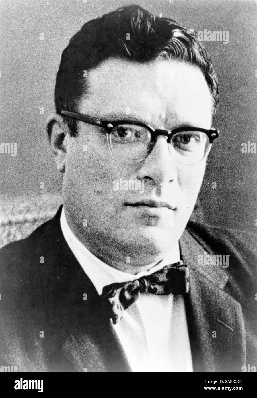 Dr. Isaac Asimov, Isaac Asimov (1920 – 1992) American writer and professor of biochemistry Stock Photo