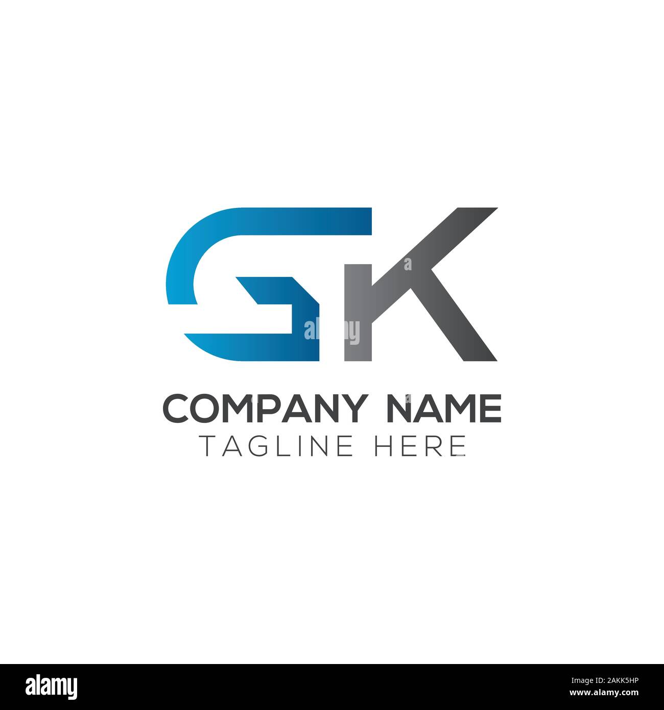 Initial Gk Letter Linked Logo Gk Letter Type Logo Design Vector Template Abstract Letter Gk Logo Design Stock Vector Image Art Alamy