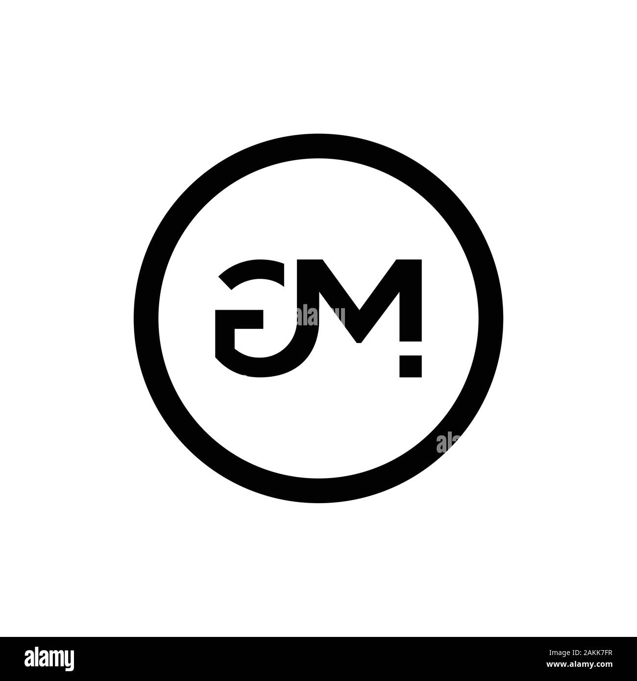 letter gm logo design