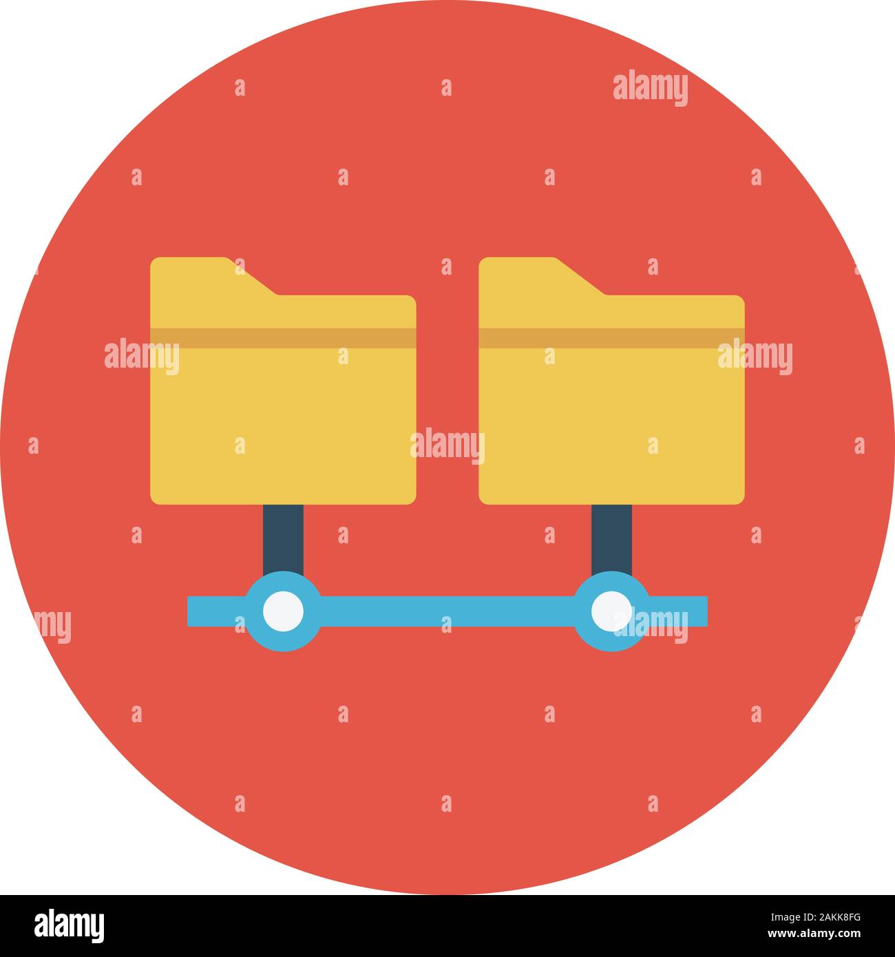 network Stock Vector