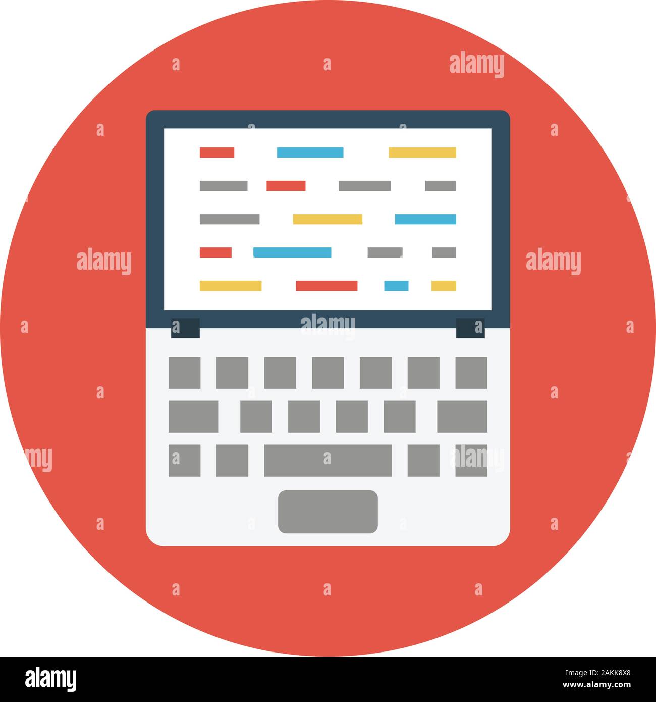 Computer programming keyboard Stock Vector Images - Alamy