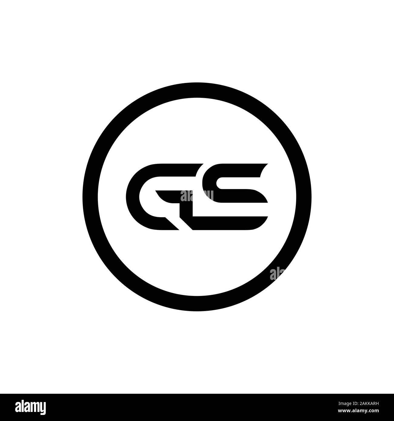 Gs logo Royalty Free Vector Image - VectorStock