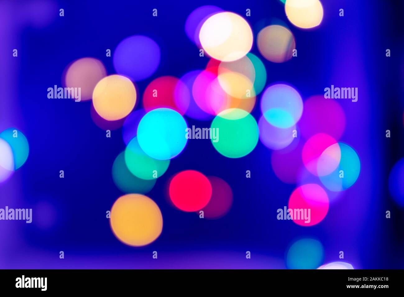 Abstract Light Bokeh Background, Vector Illustration Stock Photo - Alamy
