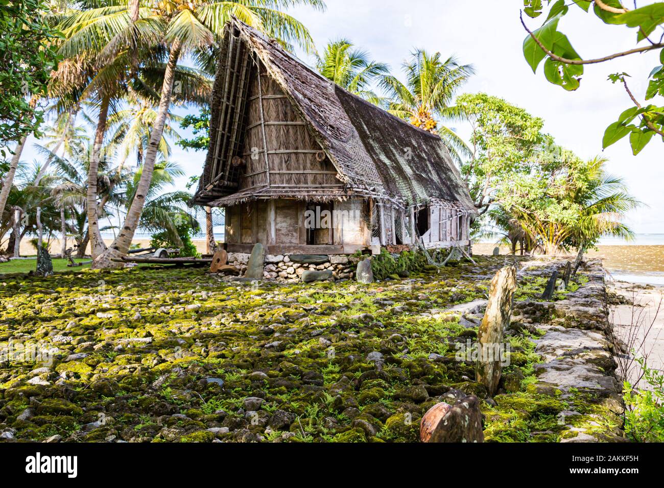 Pacific micronesia micronesian architecture hi-res stock photography ...