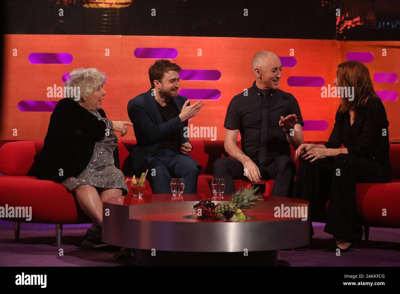 Miriam Margolyes Graham Norton Daniel Radcliffe