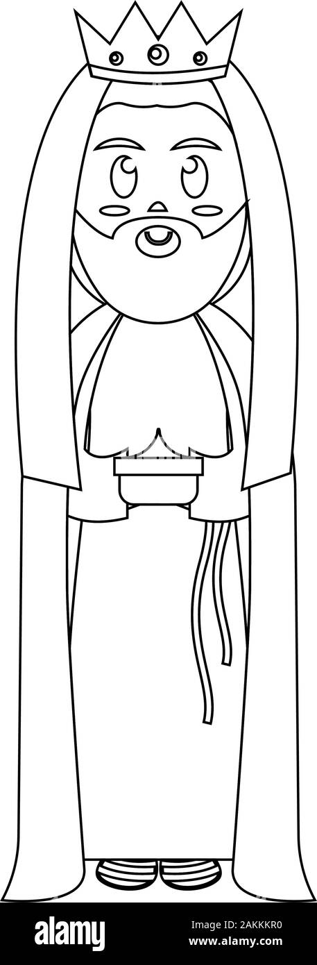 The Three Wise Men Cut Out Stock Images &amp; Pictures - Alamy