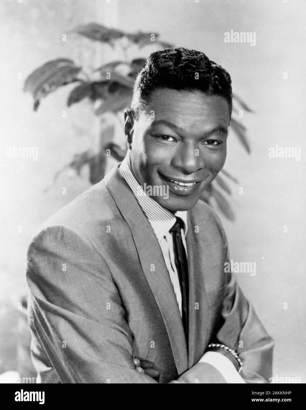 Nat King Cole 1919 1965 Promotional Photo Of American Singer And