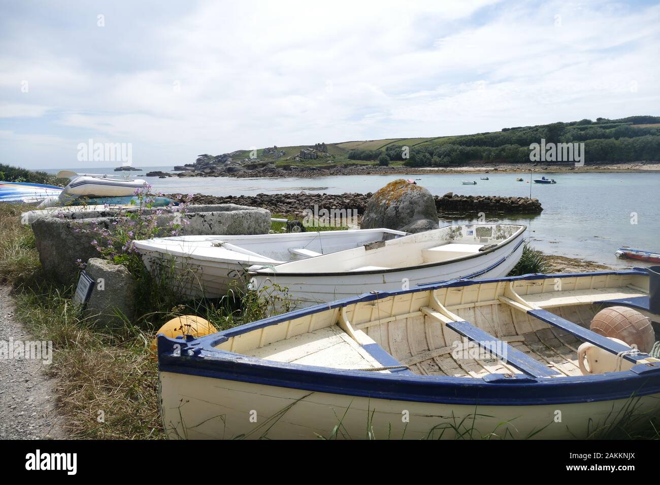 Old Town Bay, St Marys, Isles of Scilly, Cornwall, U.K Stock Photo Alamy