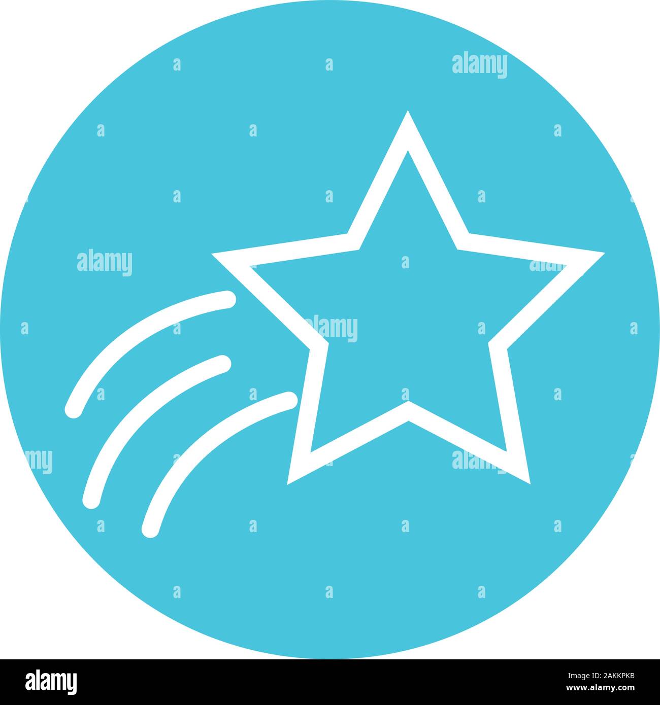 star five pointed block style icon vector illustration design Stock ...
