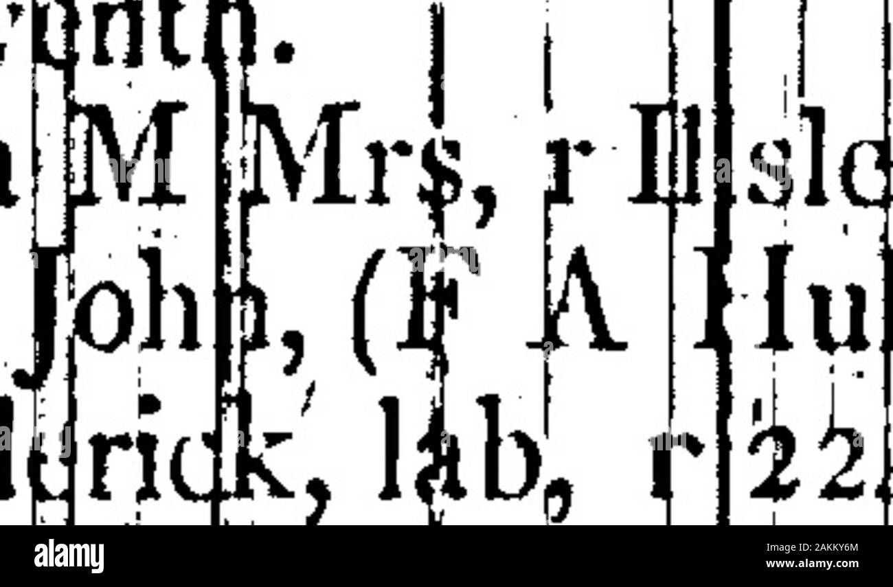 1876 Des Moines and Polk County, Iowa, City Directory . ] r iJ322 lAon. Lundell 0 15, Lundgron IJ A.Mrs, r hh eiSecdm . J^undy i atrujk, stone cuit(;r dipitol I khr LUHL^SOm—llmnrl,.a ^ ...J n^ -A iVNl^ON, tailor, f {oS [Fc^urthlN!Willia[T|s, r 700 Eigiit^. Fig-h^h. I CLkahlciL rSooEightfi.Ifior Coal Co. * oapitol bldg. liandr|. ^3oiTl hlvx^if?3^.i^^^^^ riijb WilHanison. LUNN GEtoGJ?Lpa„i,;tr,Lunn John kL U-esidtnL^] &lt;^lnn-i-h, f^^t Syca J-nnnonJohnJtjfuckinanUR5-oe;FQ Ih. oiie ird. c Tenth I cotj Ues Mpincs.elder Swedish ^^letl^odist| de|)Ot, r & P R R frei^dit m l Liinnpn kickirdJittc: Stock Photo