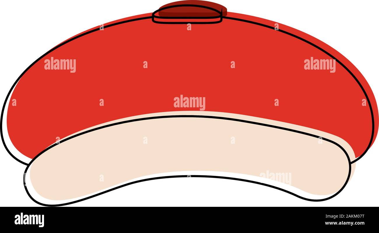 Isolated winter hat icon Stock Vector