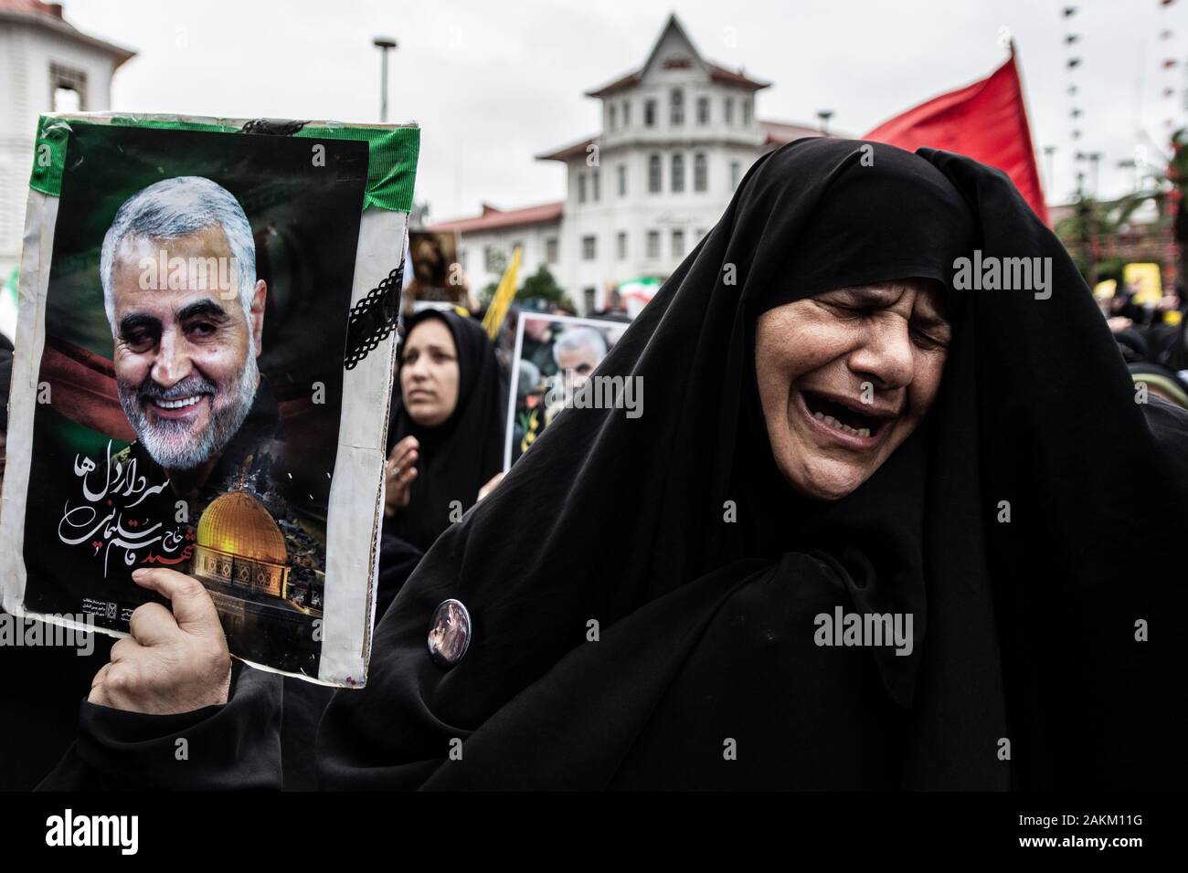 Death general qasem soleimani hi-res stock photography and images - Alamy