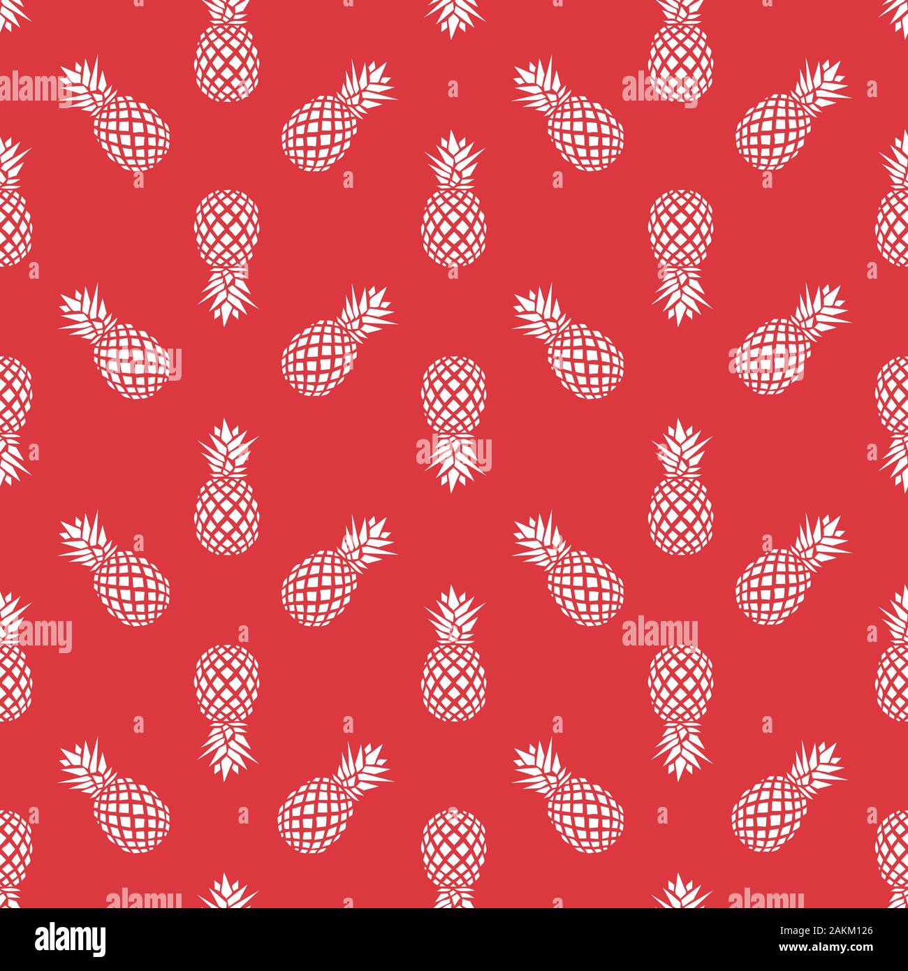 Pineapples seamless repeat pattern background Stock Photo - Alamy