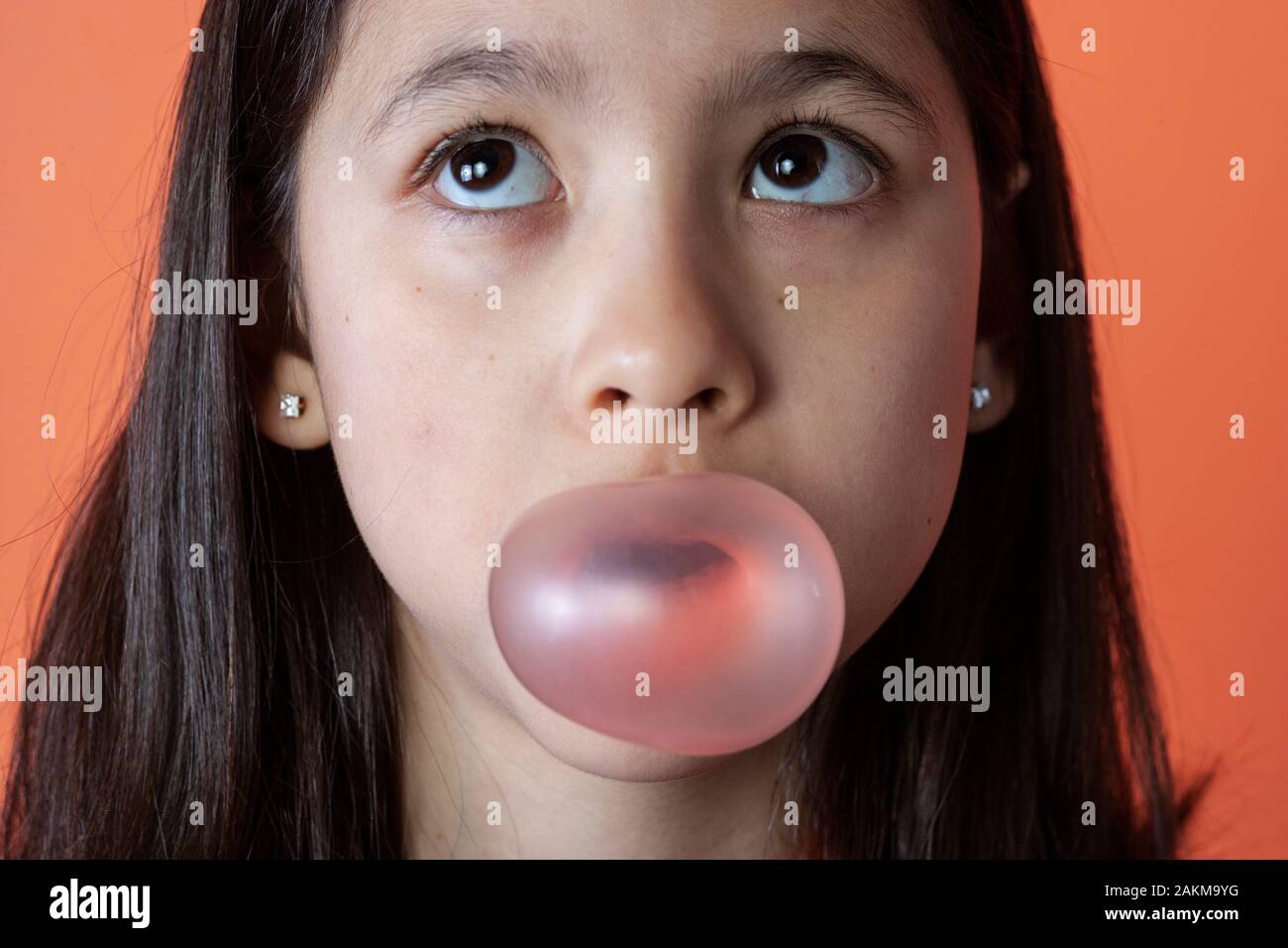 Close up young mouth candy on hires stock photography and images Alamy