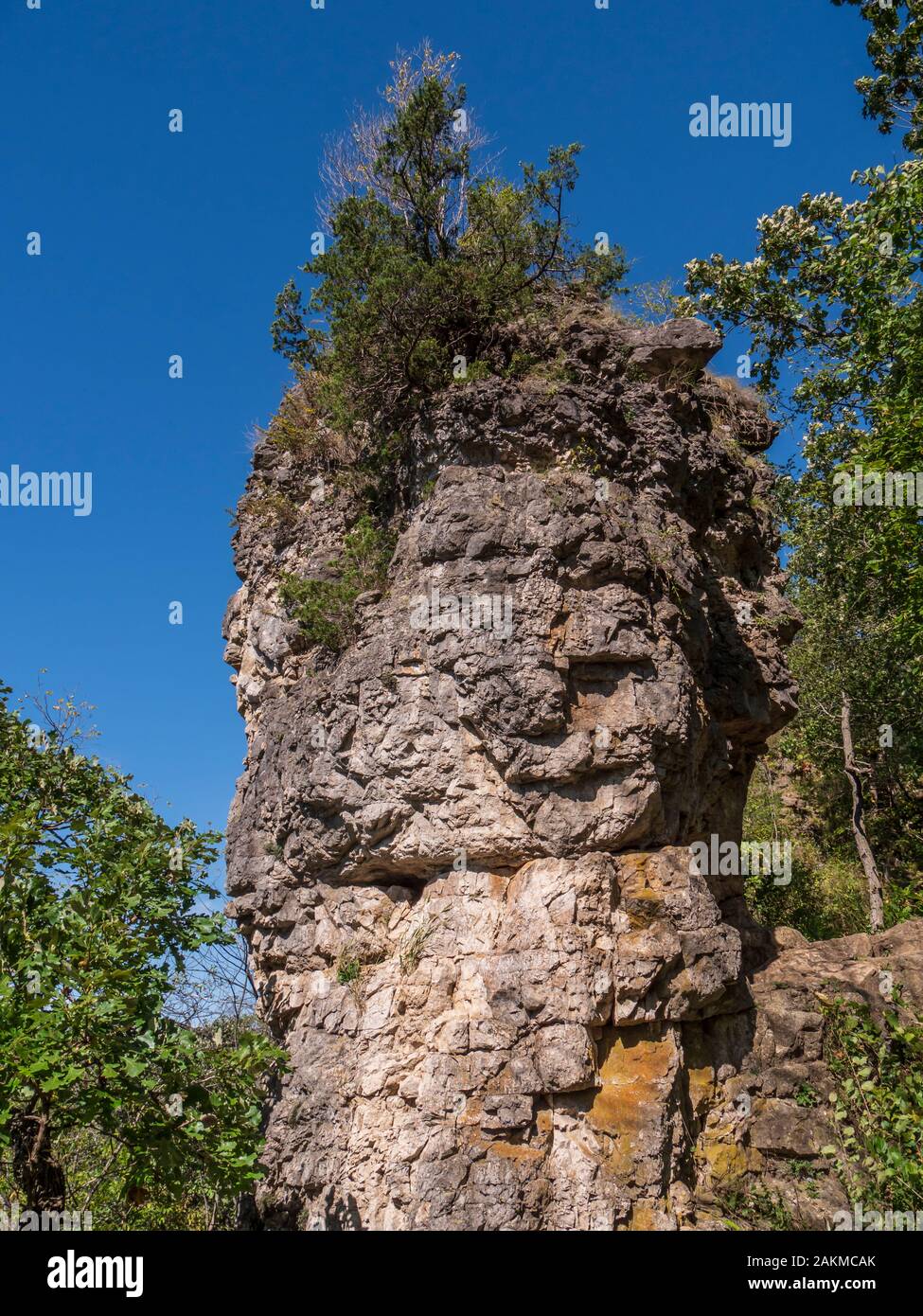Chimney Rock, Whitewater State Park, Altura, Minnesota Stock Photo Alamy