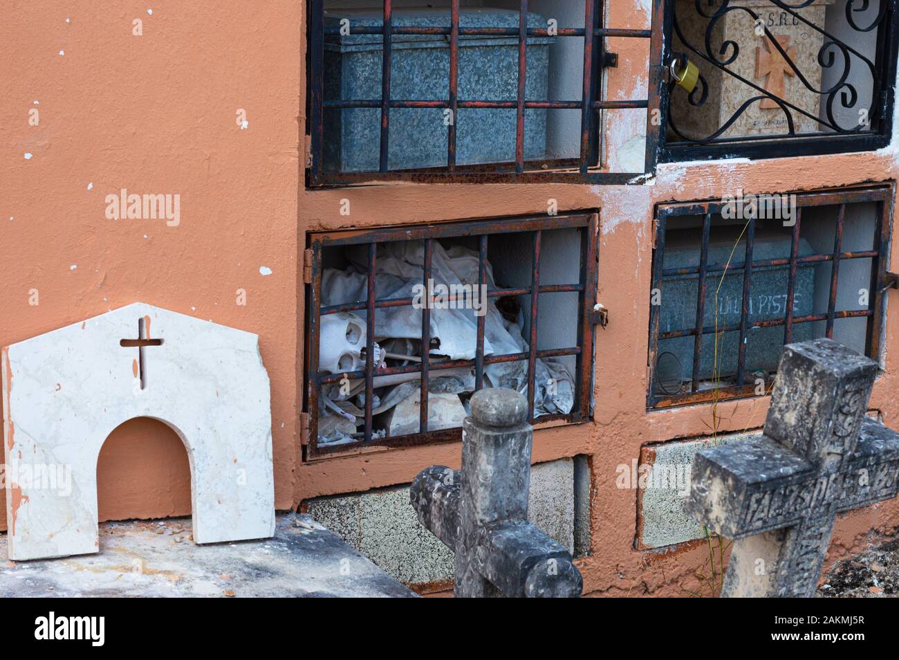 Skeleton in a graveyard hi-res stock photography and images - Alamy