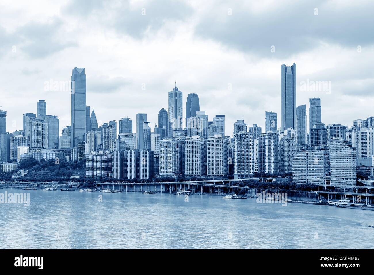 China Chongqing city skyline skyscrapers Stock Photo Alamy