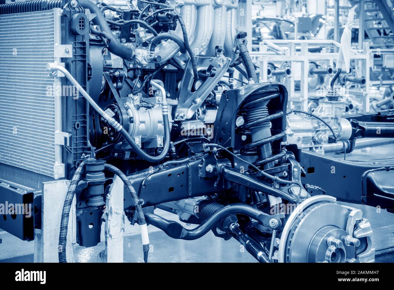 Engine assembly line hi-res stock photography and images - Alamy