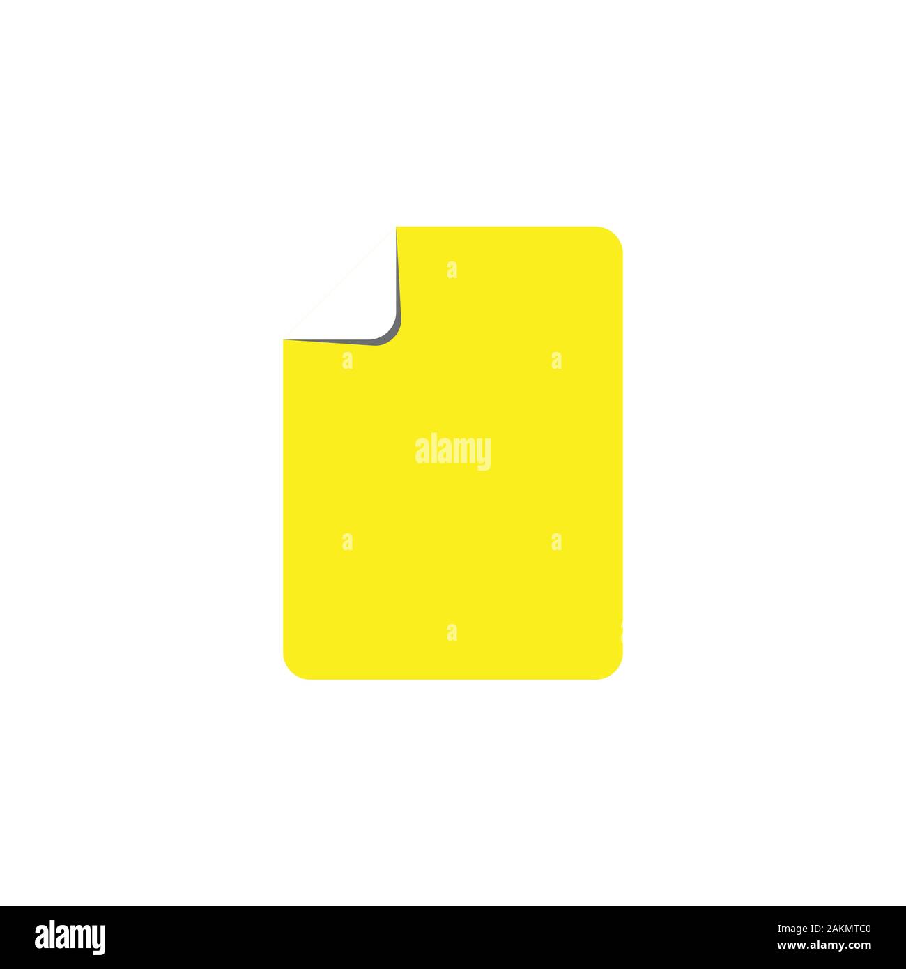 paper fold simple shadow design vector Stock Vector Image & Art - Alamy