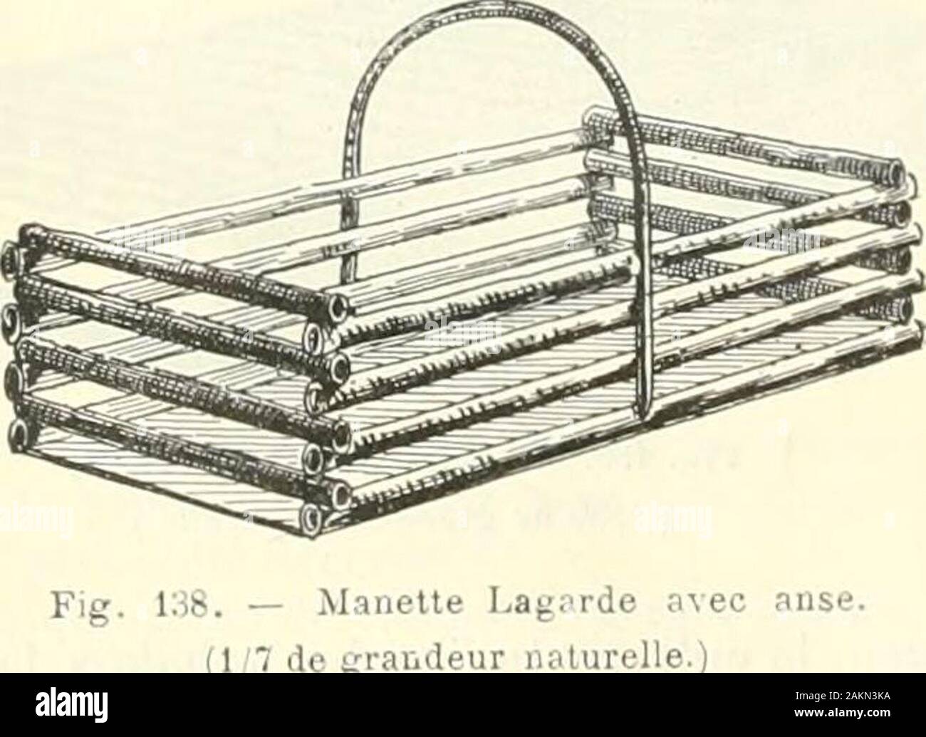 Journal d'agriculture pratique . 32X18, pouvant contenir environ 8  kilogr.de même fruit. Il est facile daménager cesemballages dans les cadres  dont nous venonsde parler.. Fig 1 ^ ^ Manett-(1 1 de graud