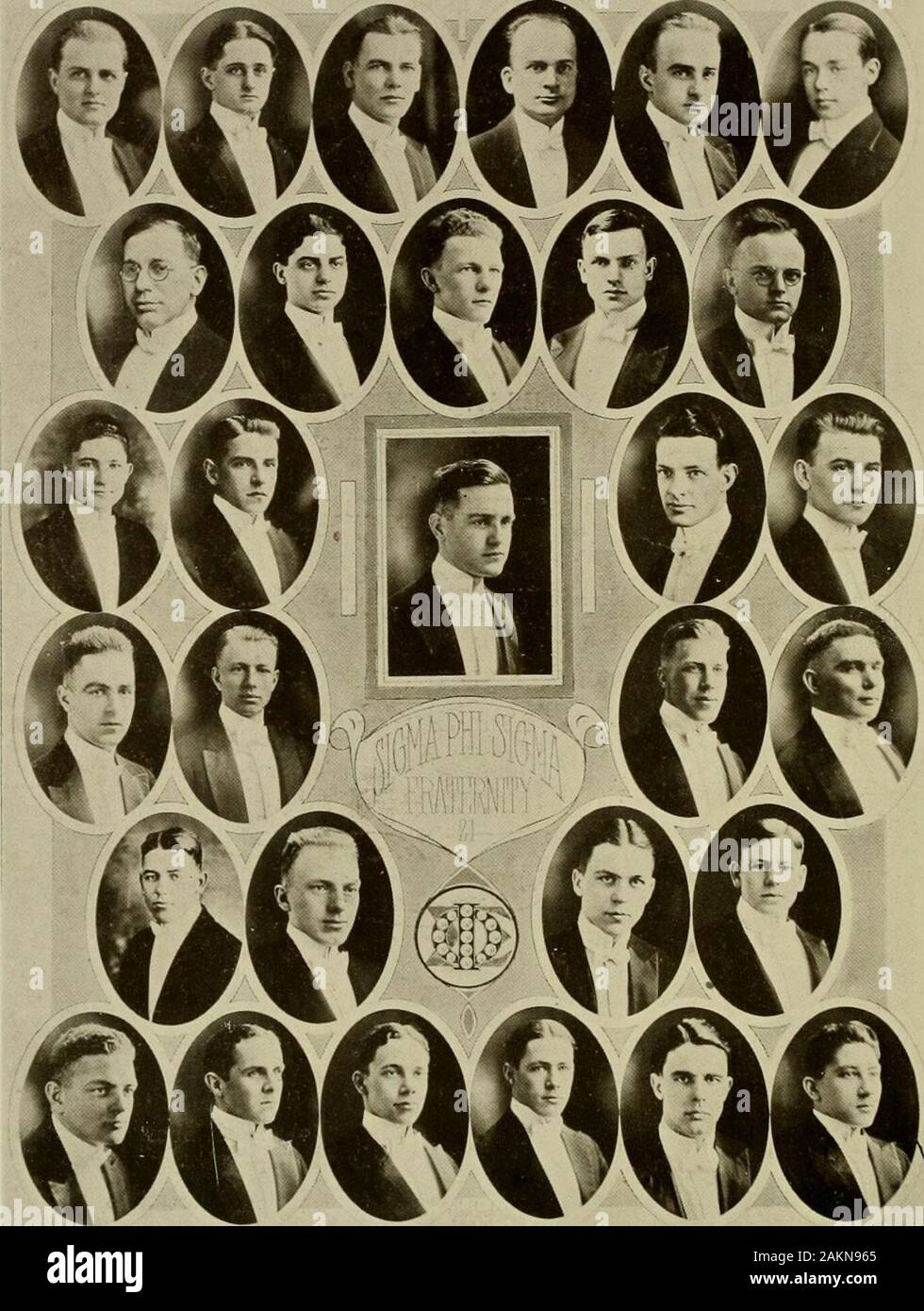 Terra Mariae . Sigma jNJu Founded at the Virginia Military Institute in 1869Delta Phi Chapter Established in 1917 COLORS FLOWER Black, AVhite, Gold White Rose PUBLICATIONThe Delta FRATRES IN FACULTATEProfessor T. H. Spence FRATRES IN URBEV. B. Bomberger E. C. Towles S. E. Day H. R. Walls J. E. Palmer FRATRES IN UNIVERSITATEClass of Nineteen Tzveiity-oiic A. C. DiggsL. M. GoodwinH. R. Peddicord W. C. JesterA. McDonaldT. Sullivan Class of Xineteen Ti^eiify-tzvoM. M. Clark H. V. Keene A. D. Kemp Class of Xineteen Ti^cnty-tlirec J. E. Burroughs J. M. Lescure G. G. Bucheister W. J. Lescure C. I£. C Stock Photo