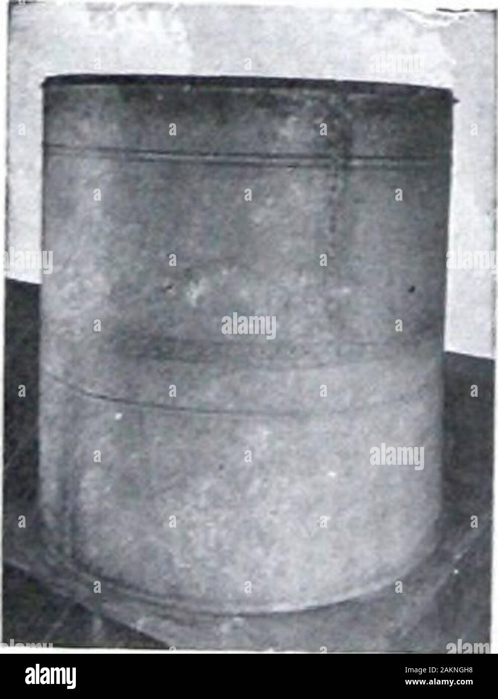 Apollo best bloom and Appollo-keystone copper steel galvanized sheets . Flume erected at Kimball. Nebraska, in 1901. In perfectcondition when photographed after 12 years.. Apollo Galvanized Tank at West Fairview, Pa., — after 17 years of service. Stock Photo