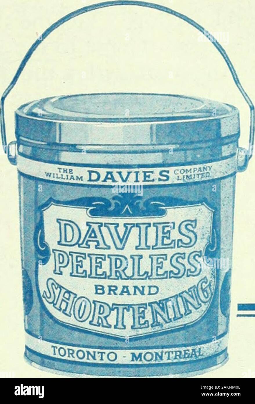 Canadian grocer JulySeptember 1919 . Peerless Shortening ITT makes an