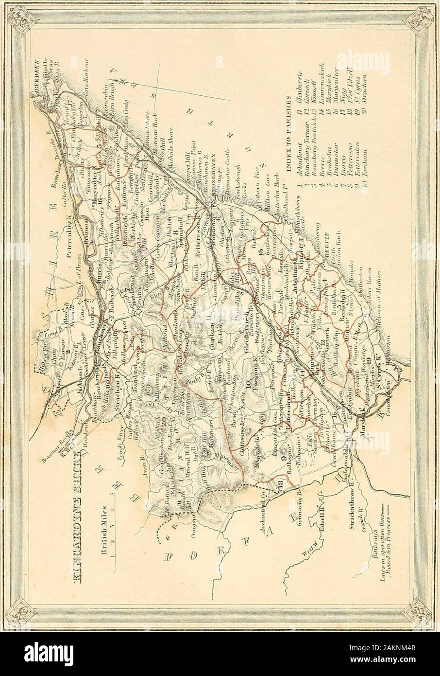 The imperial gazetteer of Scotland; or, Dictionary of Scottish topography, compiled from the most recent authorities, and forming a complete body of Scottish geography, physical, statistical, and historical . rce of Kirkcaldy was a central com-merce for places along the lower part of its northside. The town of Kincardine has been very irregularlybuilt. Most of the houses are of one story, andcovered with tile; but the newer ones are of two orthree stories, and covered with slate. The parishchurch of Tulliallan is in the town, and is an ele-gant modern building; here also are a Free churchand a Stock Photo