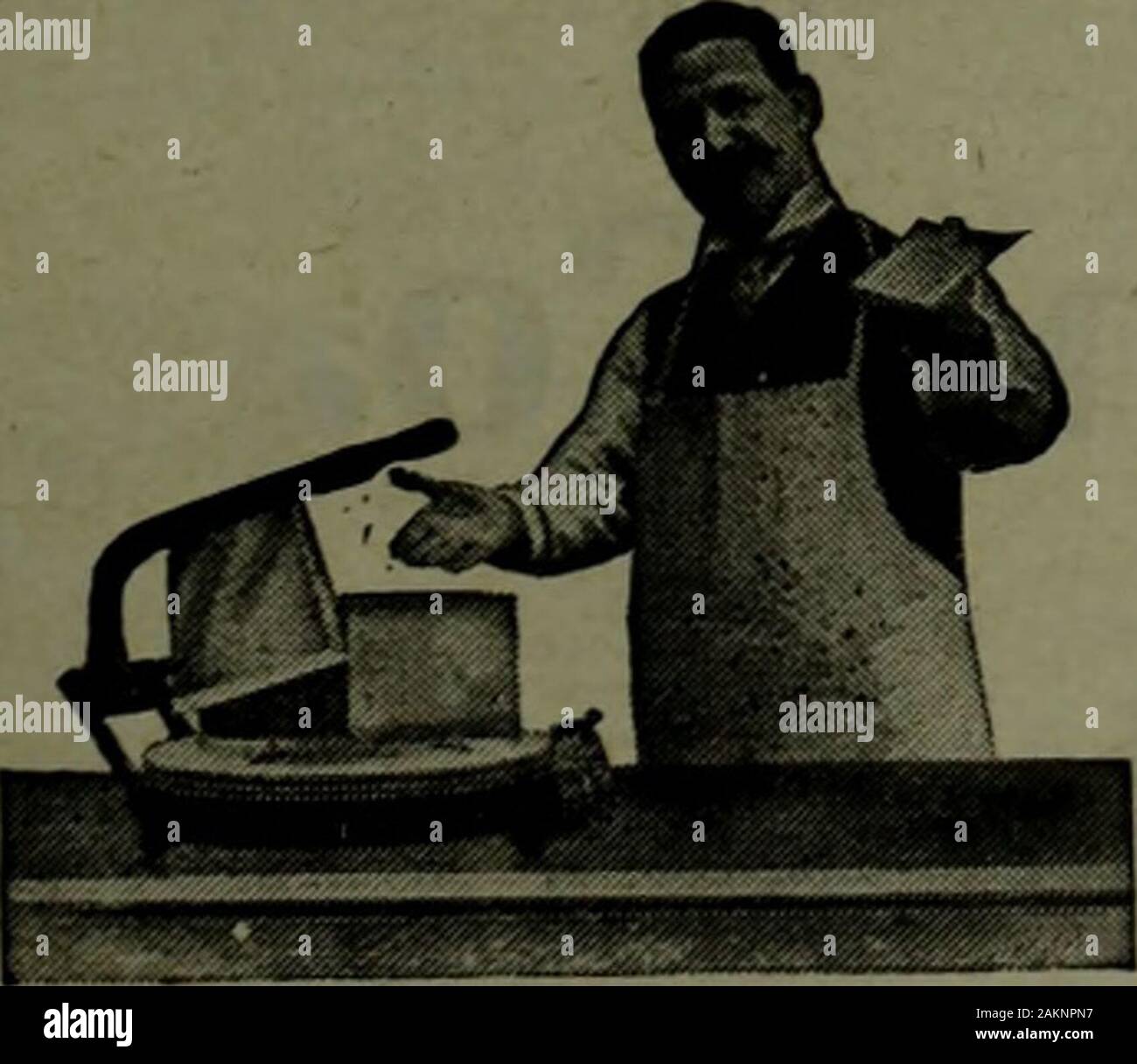 Canadian grocer July-December 1908 . PETERSPOLISH A line of shoe polishthat has created greatenthusiasm amongthose selling andusing it. Write and get thesale of it for your dis-trict. It is a moneymaker. M. Peters, 617 Queen St , WestToronto PAYS FOR ITSELF EVERY 90 DAYS. THE AMERICAN COMPUTING CO., OF CANADA LASTS A LIFETIME The Perfeotlon Comput-ing Cheese Cutter Does this. Ask one of the manythousand grocers who use it. SIMPLE ACCURATEATTRACTIVE Sold by all up-to-date jobbersor shipped direct from factory. Shipped f.o.b. Hamiilon.Ont. Send all orders to 18 and 20 Mary St., HAMILTON, Ont. Stock Photo