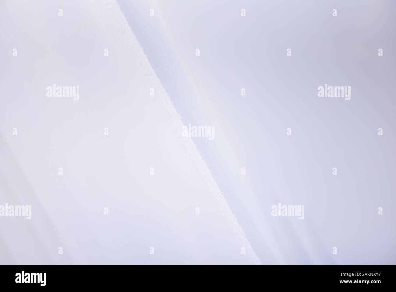 abstract white fabric background / stripes white cloth and wrinkles texture Stock Photo