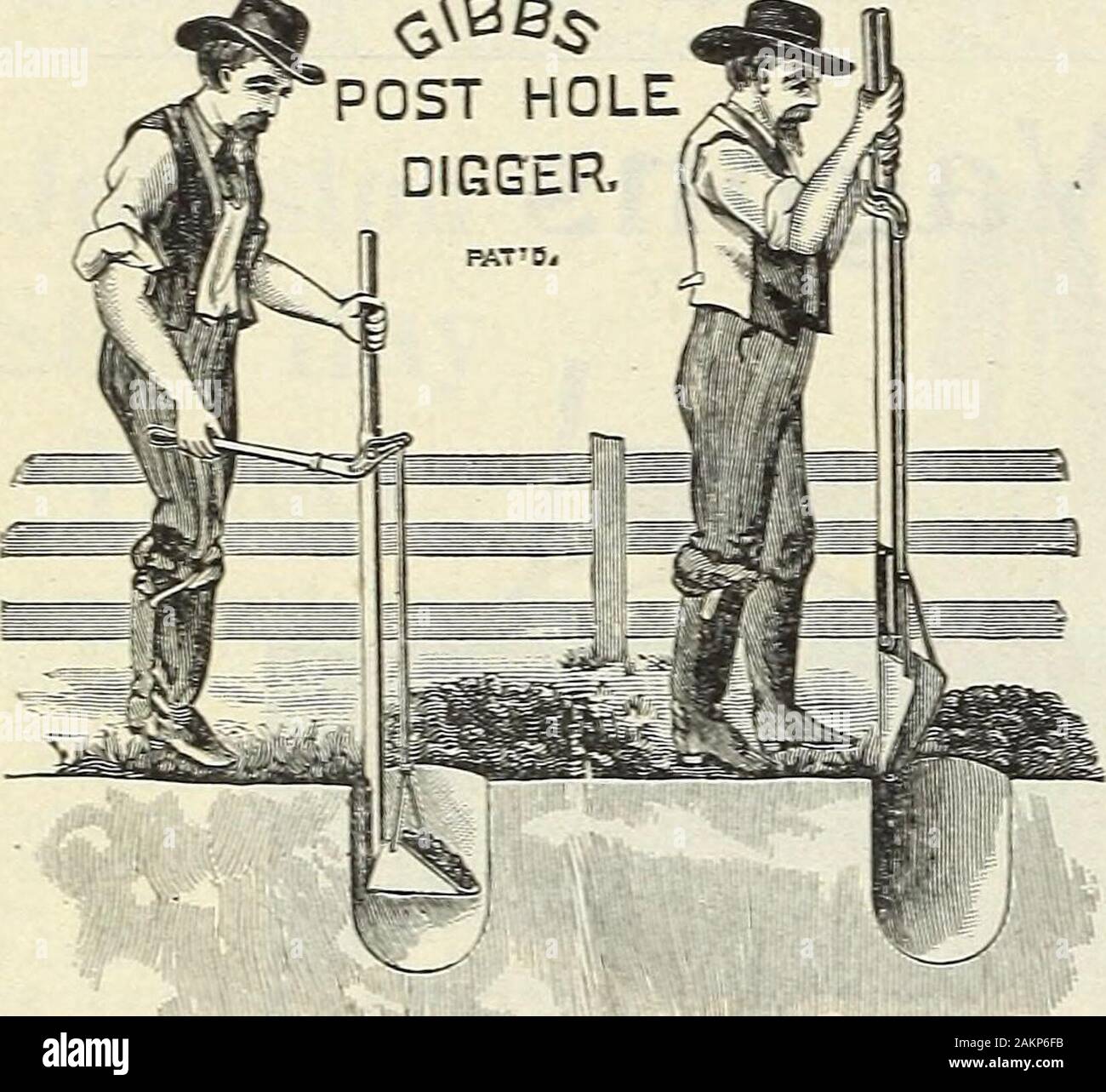 Post hole digger hi res stock photography and images Alamy