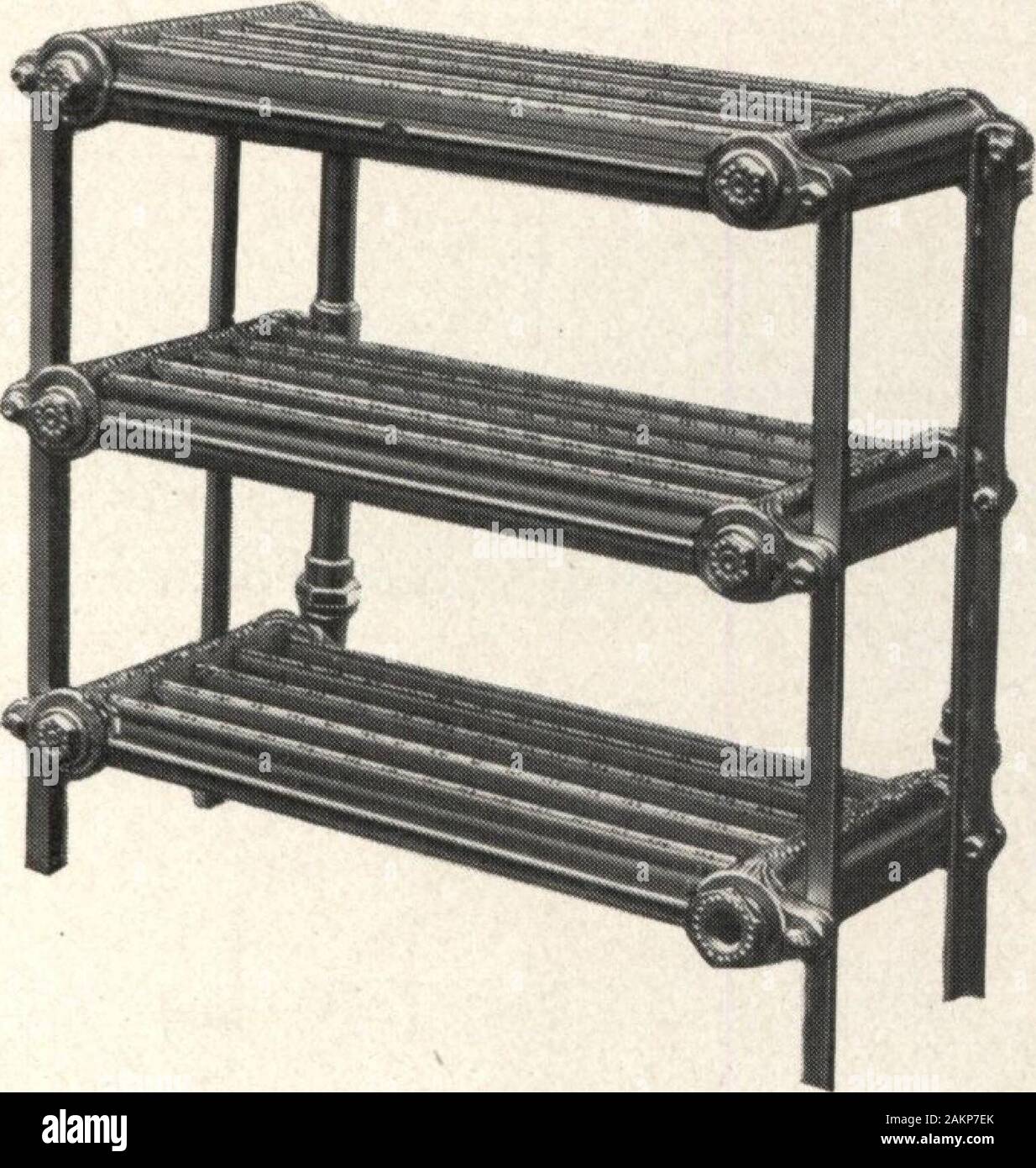 National Boilers Radiators And Specialties Catalog No26 D D Pedestalsupports 20 Inches High A And B Both Made To Support Radiator Either 4 6 Or S Inches From Floor