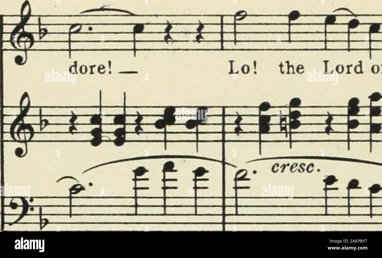 Sacred songs : a standard collection of sacred solos by the best composers . Tho poor be the cham - ber, come here, come and a- m m ijt njili Sitt a=a « 7 *-• m -&-*- r r f r 14417 22. g P J jt ^fi |» J Lo! the Lord of Heav - en Hath to mor-tals giv - en dun. mm m wt £=£ cresc. dim. & i 3=£ a i IE Life for ev - er - more.. frjjll J S ^ cresc. TTfry n m r r r 1 U^ d d • i i be sen g » ?=a m g—# Kings from a far land, draw near and be - hold Him, i JMJ §pg jiiiHHi Led bv the n j h r * j ±^J=^= Ife 1£ B=3E3 lllll 1 i s^ «n ij beam whose warn #fe£ ing bade ye come;. Your crowns cast see t ^ffr p Stock Photo