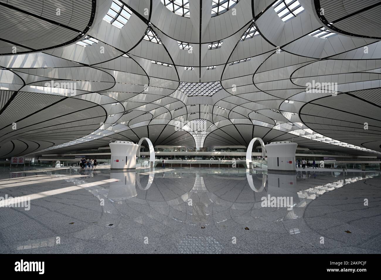 Beijing daxing interior at the airport Stock Photo - Alamy