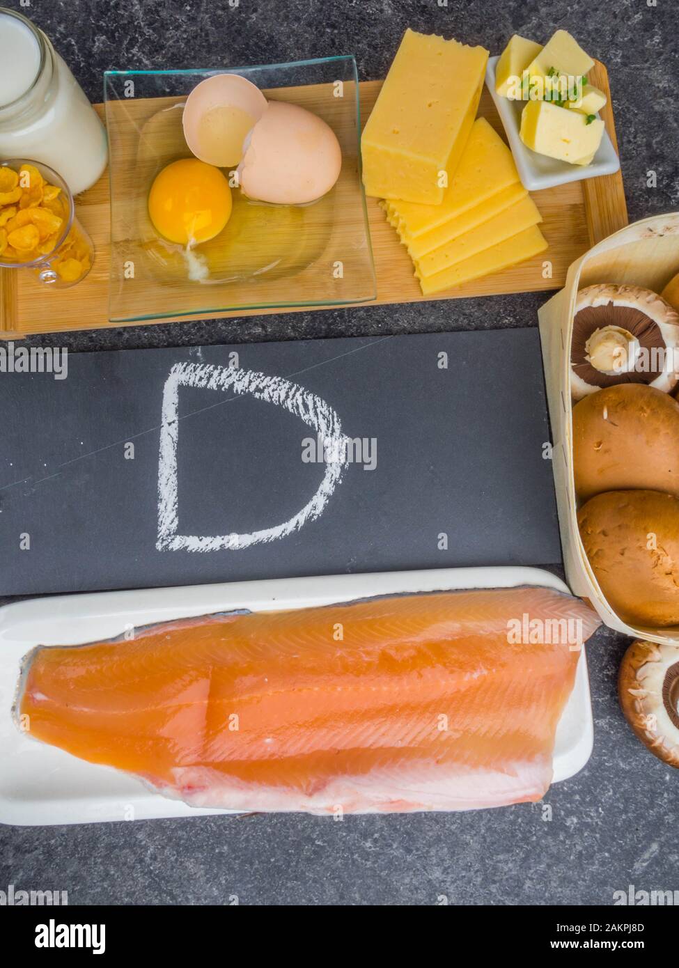 Foods containing vitamin D fish, caviar, orange, cheese, eggs