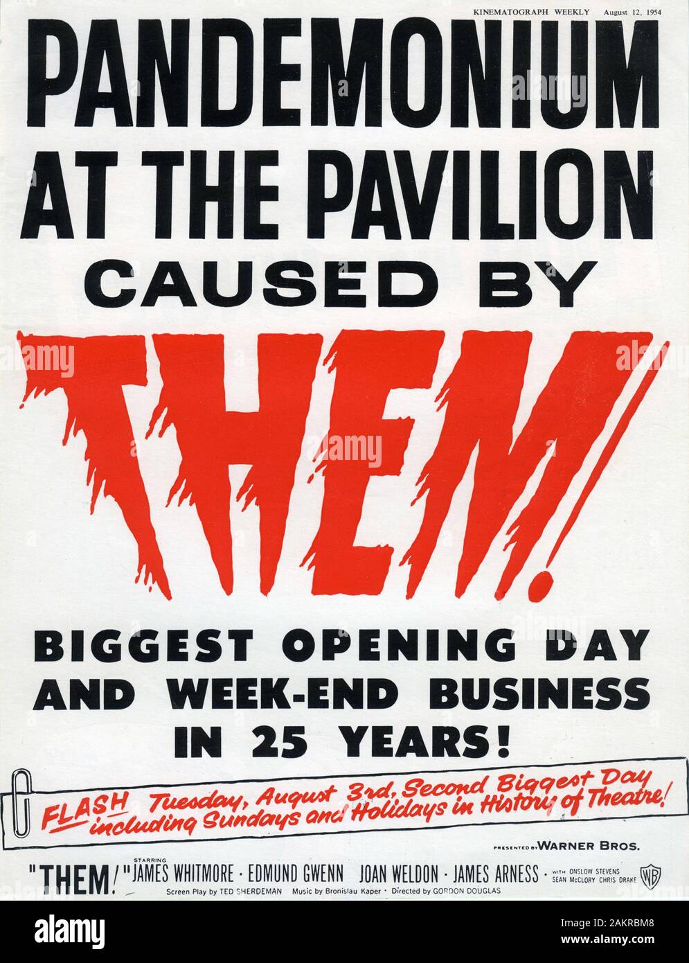 Them 1954 Poster