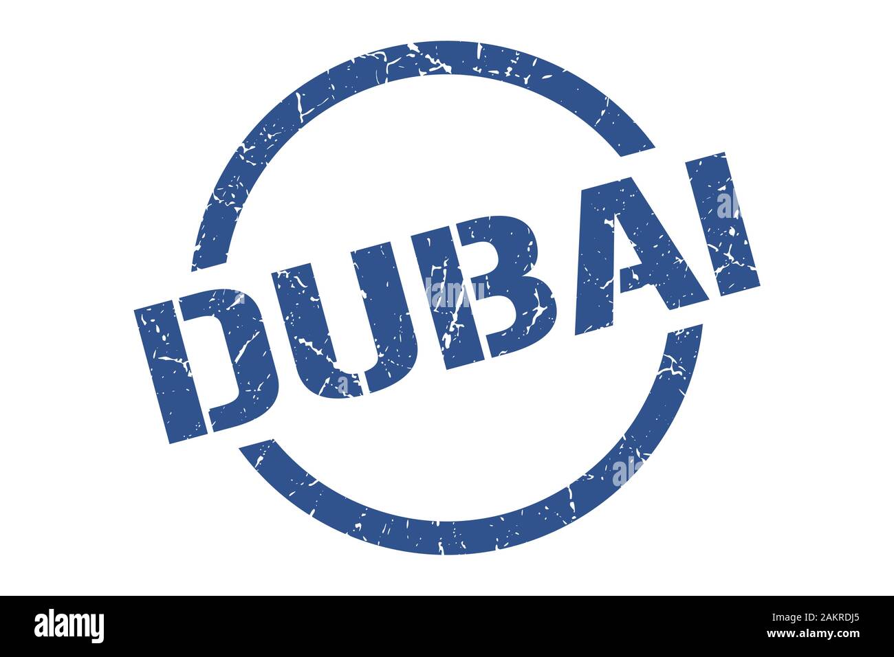 Dubai stamp. Dubai grunge round isolated sign Stock Vector Image & Art
