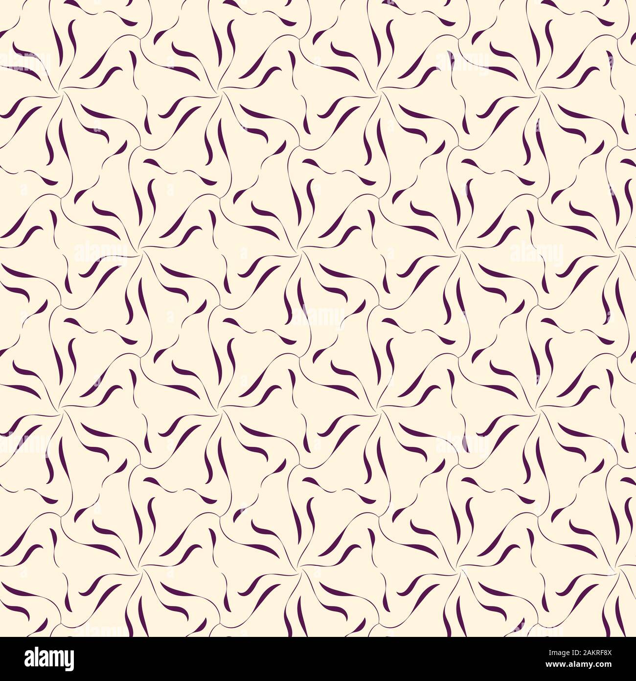 seamless vector abstract pattern with star shapes hexagonal web ornament Stock Vector